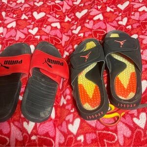 Puma and Jordan’s men’s size 12